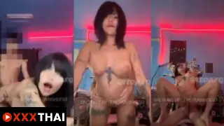 คลิปหลุดน้องทริปปี้ trippyjung เย็ดหีกับแฟนลีลาขึ้นขย่มควยโครตเสียว กระแทกหีกระหน่ำเย็ดไม่หยุดจนน้ำแตกกระจาย